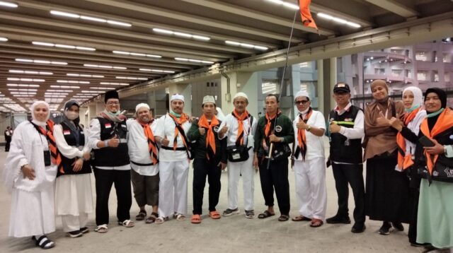 Lempar Jumrah Selesai, Jama'ah Haji Batanghari Kembali ke Mekkah