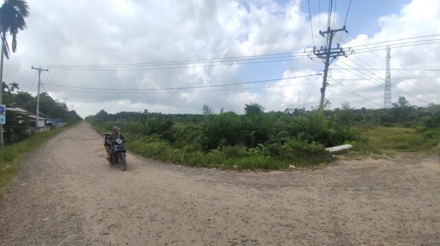 Lokasi lahan yang akan dibangun rumah sakit kedua di Kecamatan Rantau Rasau-- FOTO JambiEkspres