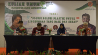 Peringati Hari Lingkungan Se Dunia, Magister Ilmu Lingkungan Pascasarjana UNJA Gelar Kuliah Umum Angkat Permasalahan Sampah Plastik