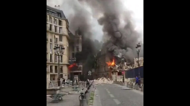 ledakan di paris
